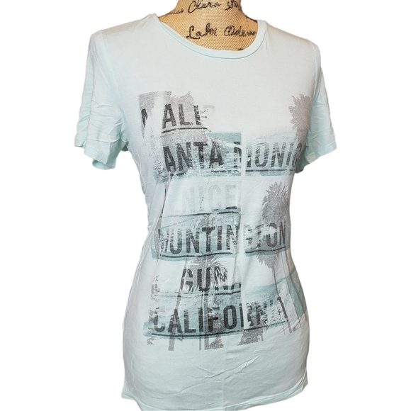 American Eagle Mint Green Tshirt - Picture 2 of 6